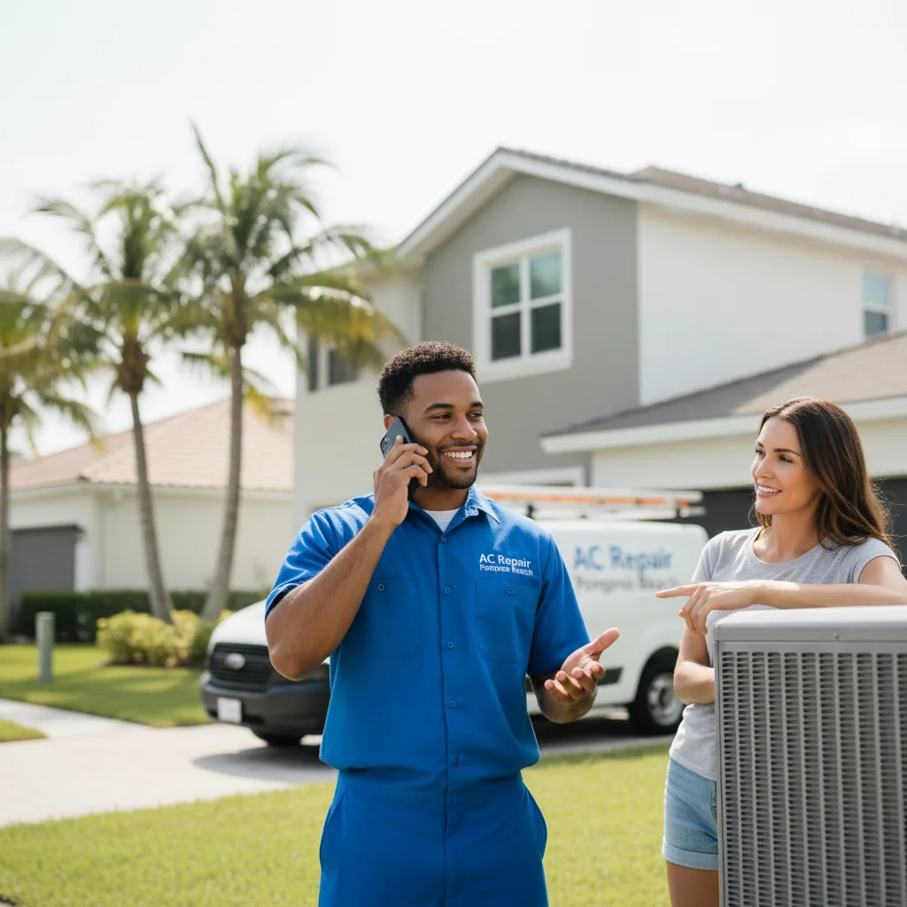 AC Repair Pompano Beach customer support in Lake